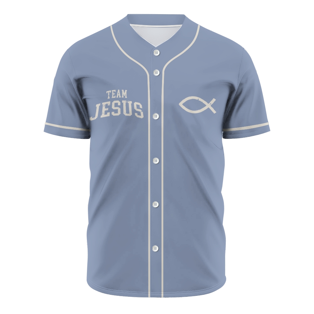 Team Jesus Mesh Baseball Jersey