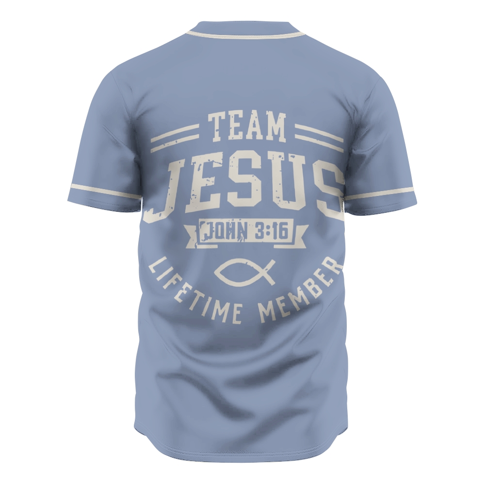 Team Jesus Mesh Baseball Jersey