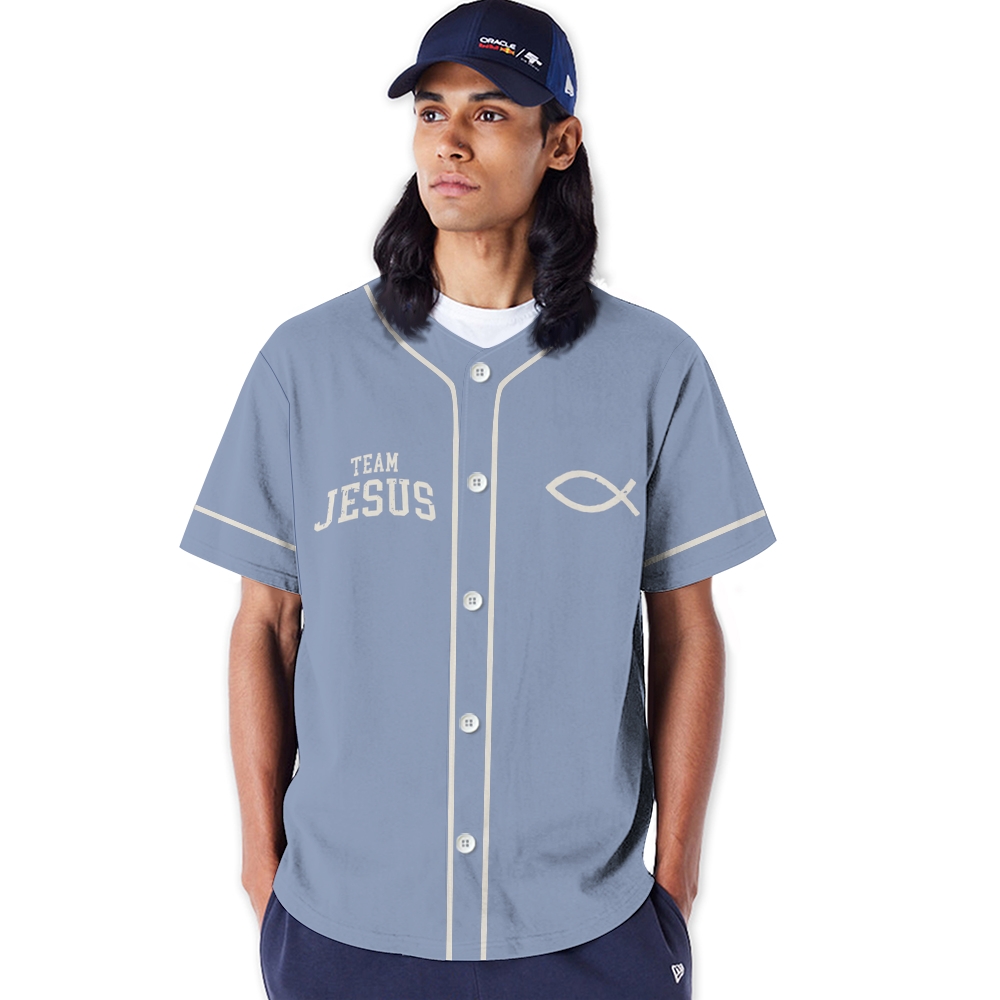 Team Jesus Mesh Baseball Jersey