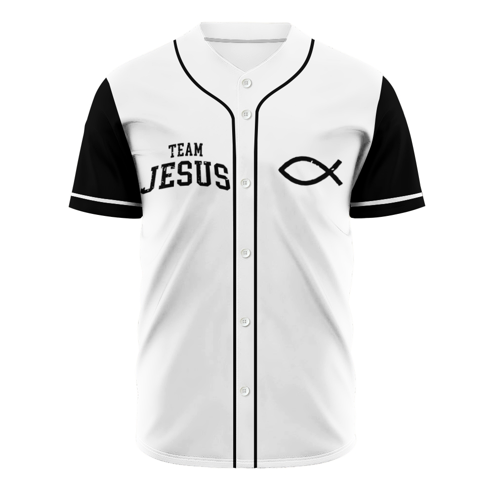 Team Jesus Mesh Baseball Jersey