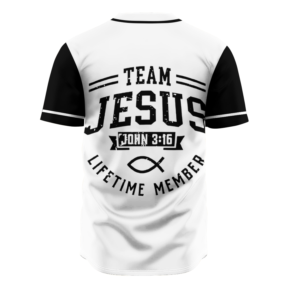 Team Jesus Mesh Baseball Jersey