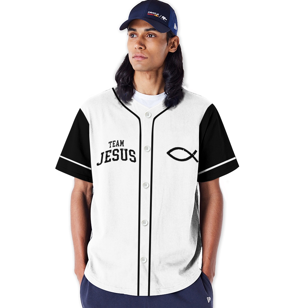 Team Jesus Mesh Baseball Jersey