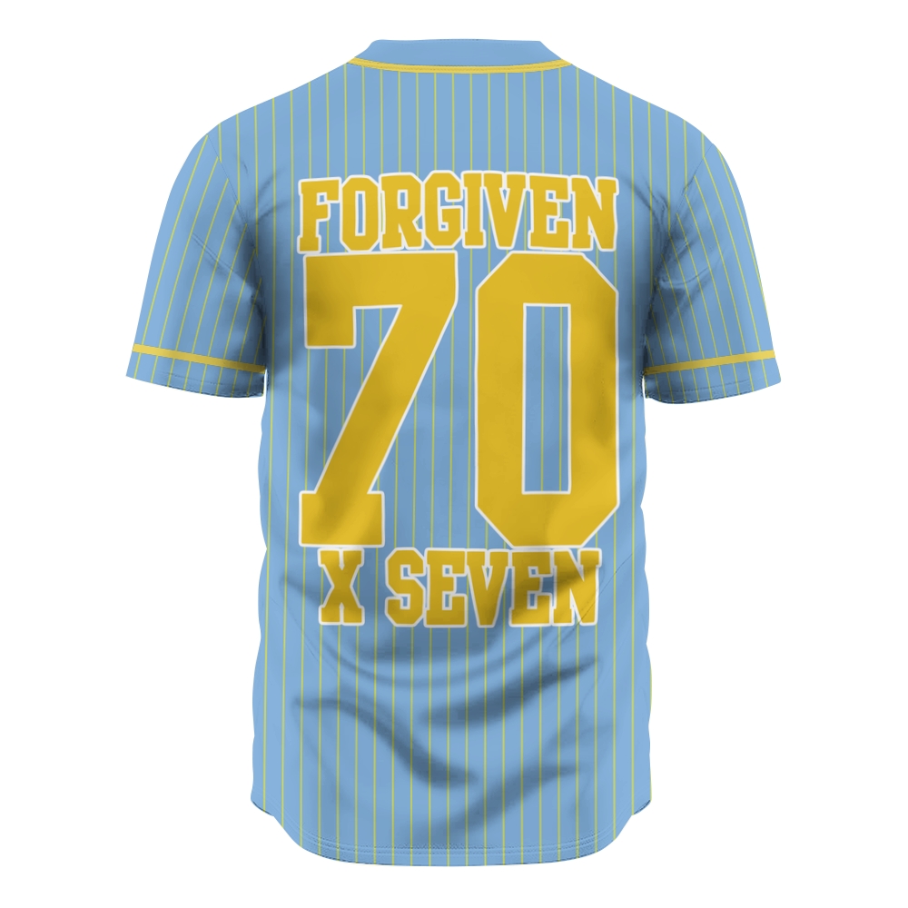 Forgiven 70 × 7 Mesh Baseball Jersey