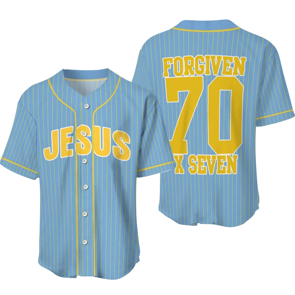 Forgiven 70 × 7 Mesh Baseball Jersey
