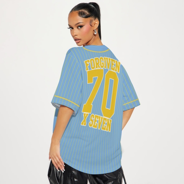 Forgiven 70 × 7 Mesh Baseball Jersey