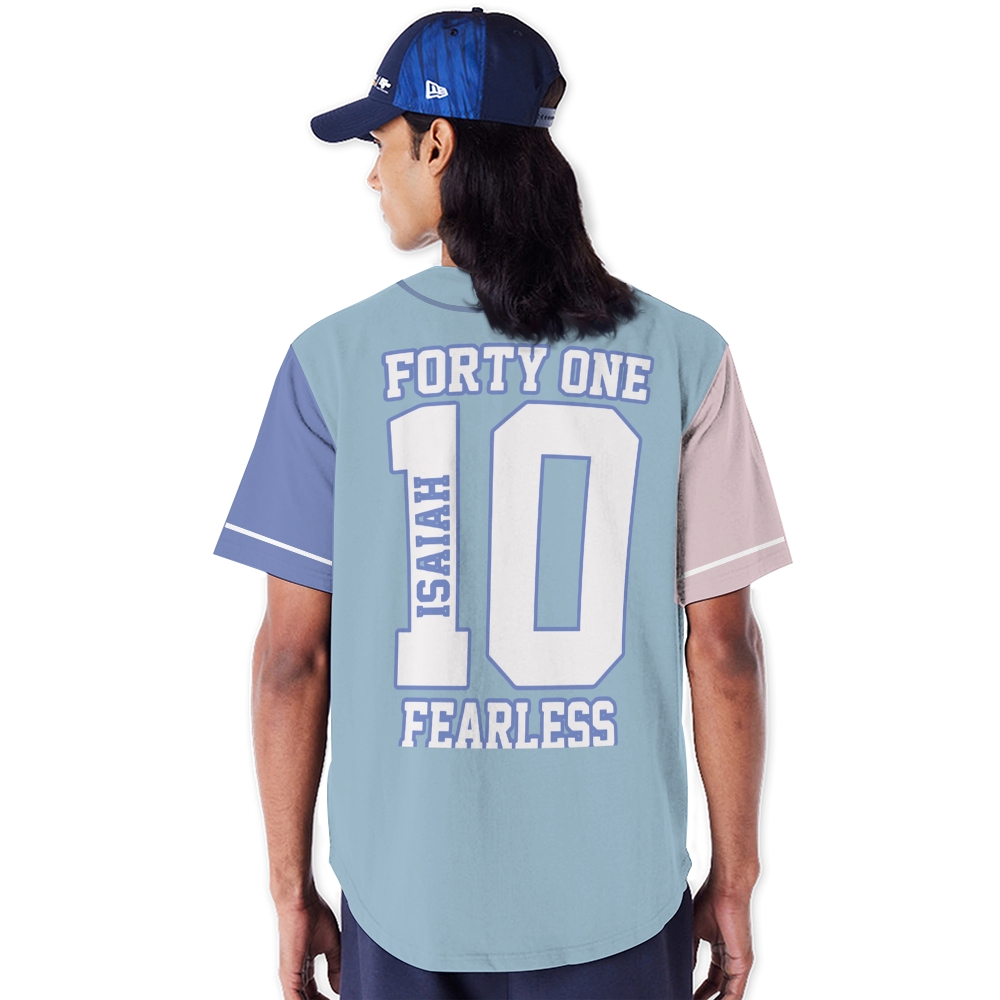 God With Us Mesh Baseball Jersey