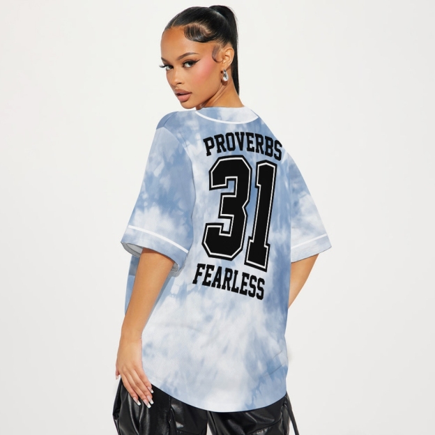 Pray Without Ceasing Mesh Baseball Jersey