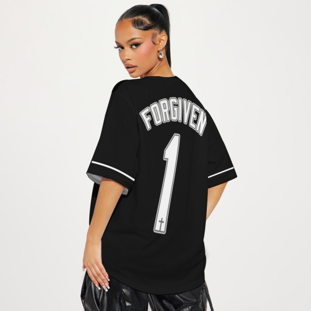 Forgiven Mesh Baseball Jersey
