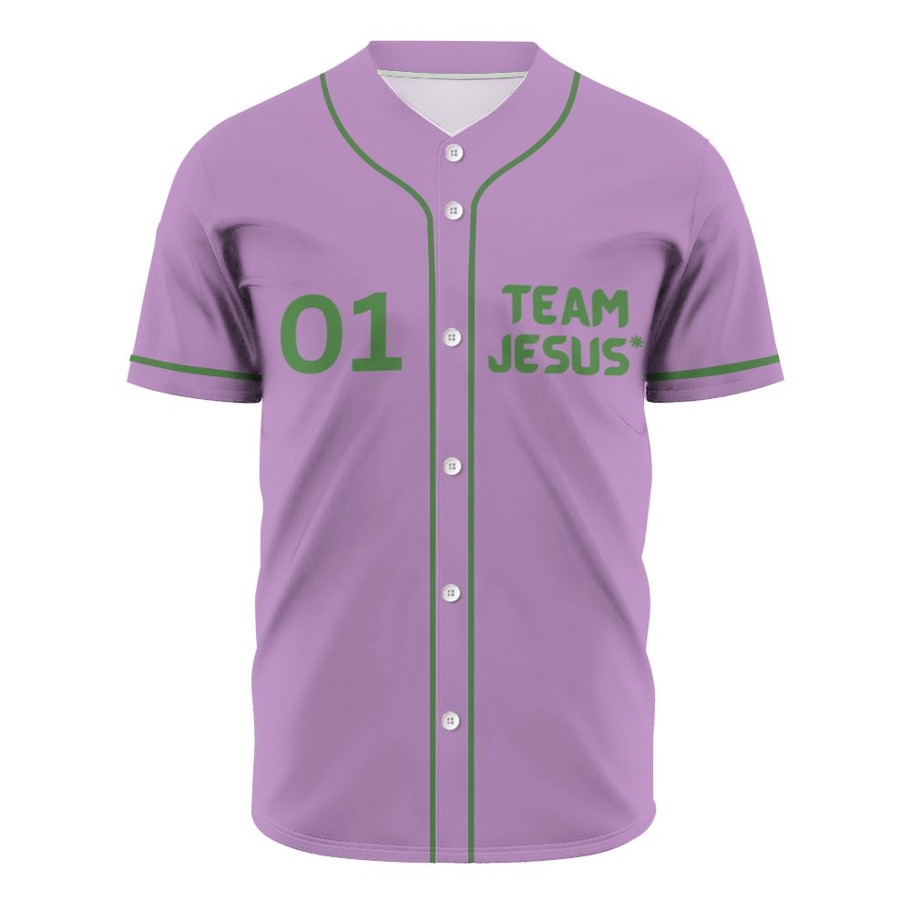 Team Jesus Mesh Baseball Jersey
