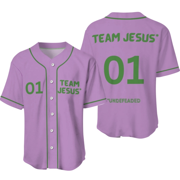 Team Jesus Mesh Baseball Jersey