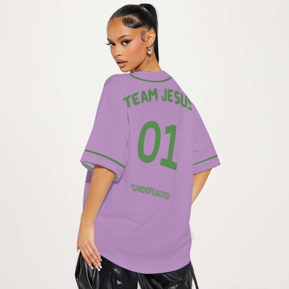 Team Jesus Mesh Baseball Jersey