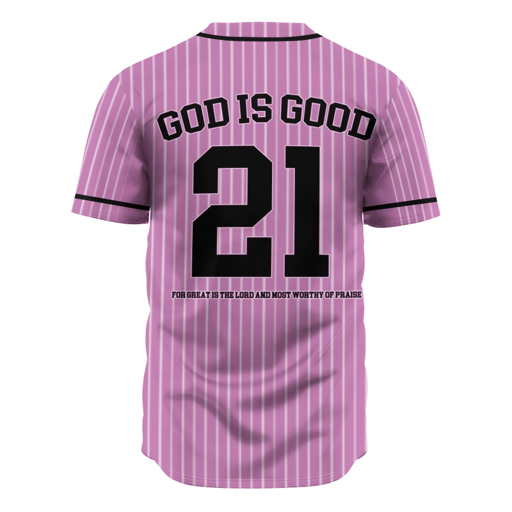 Good Is Good Mesh Baseball Jersey