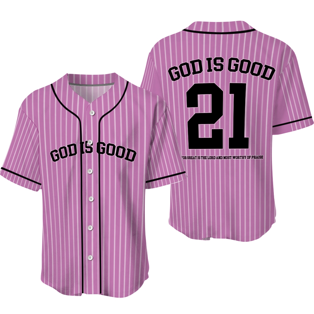 Good Is Good Mesh Baseball Jersey