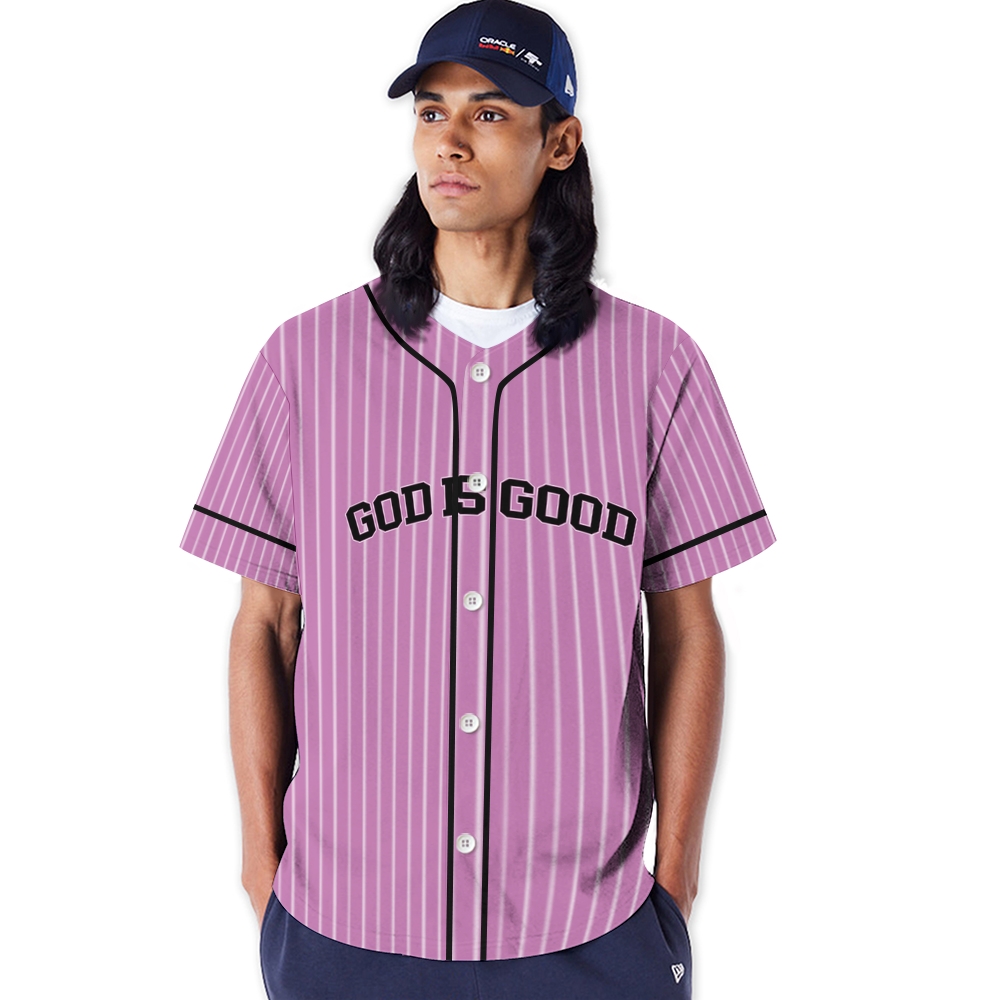 Good Is Good Mesh Baseball Jersey