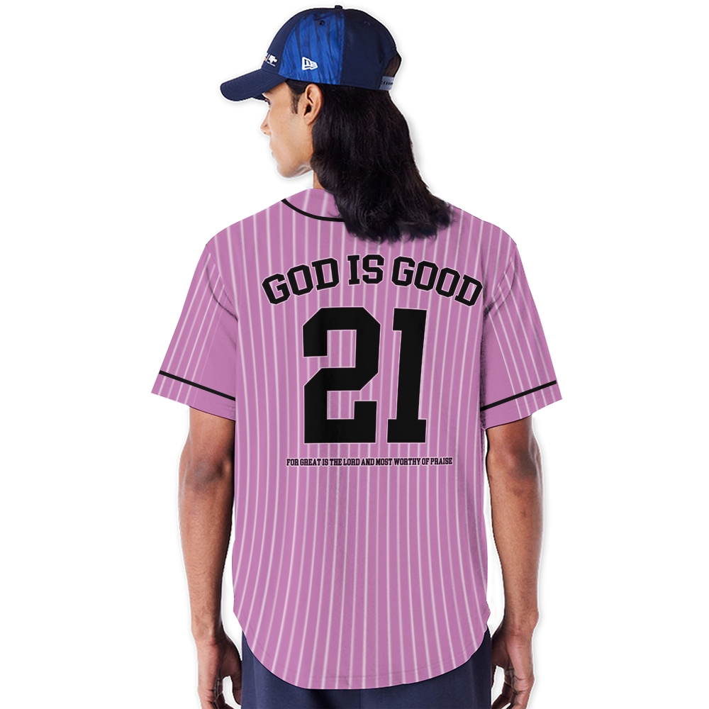 Good Is Good Mesh Baseball Jersey