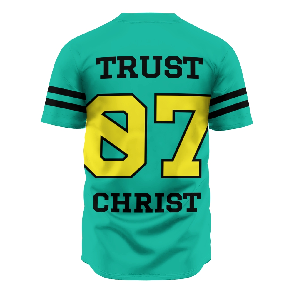 Trust Christ 07 Mesh Baseball Jersey