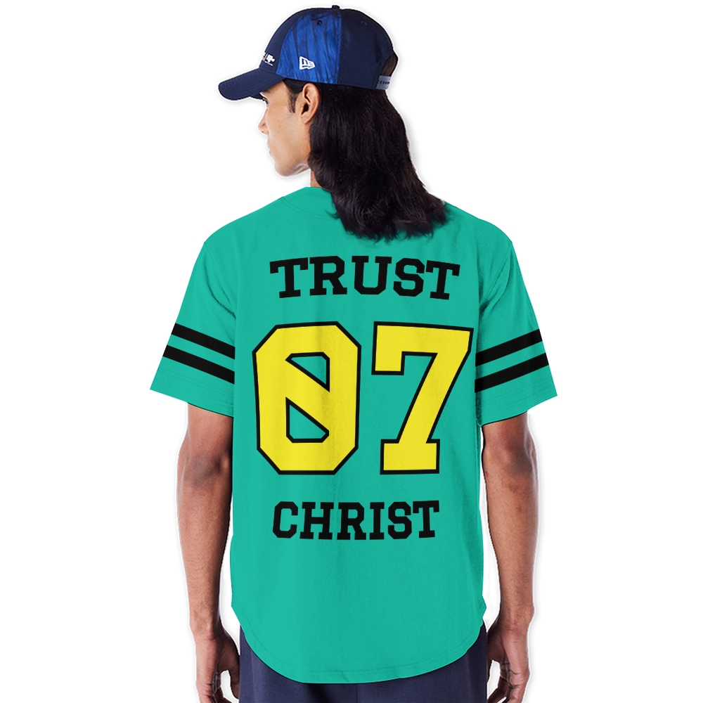 Trust Christ 07 Mesh Baseball Jersey