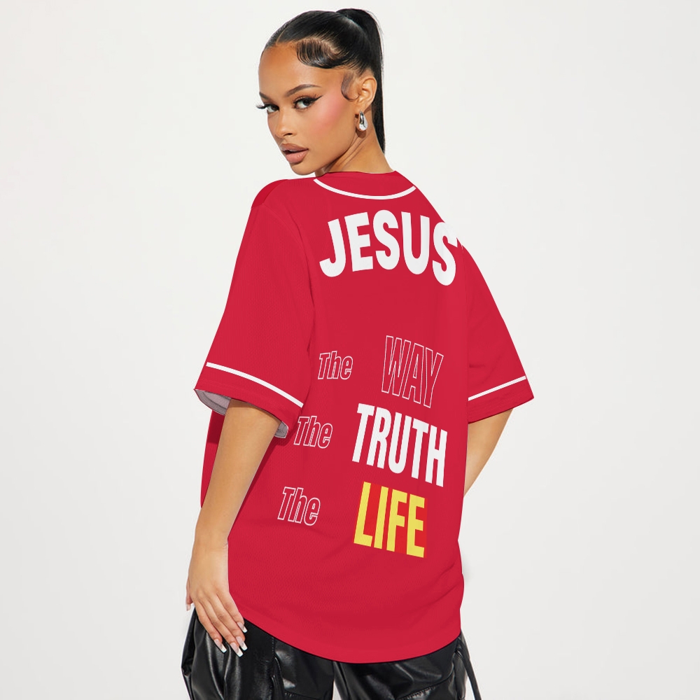 Jesus 146 Mesh Baseball Jersey