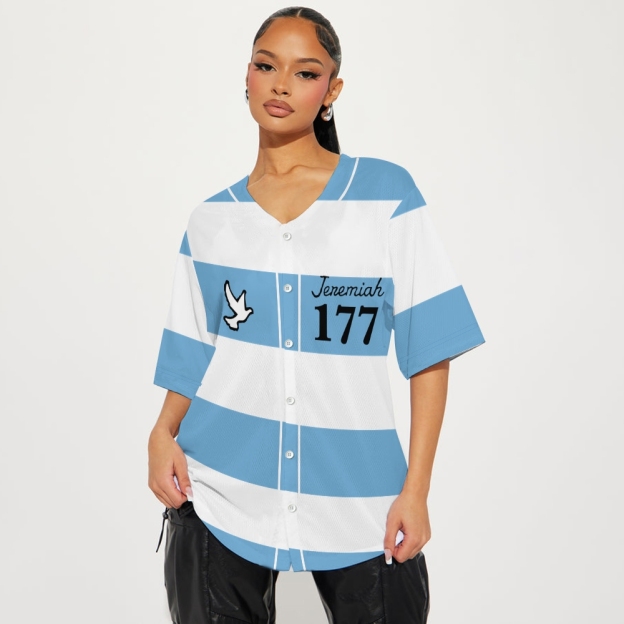 Trust God Mesh Baseball Jersey
