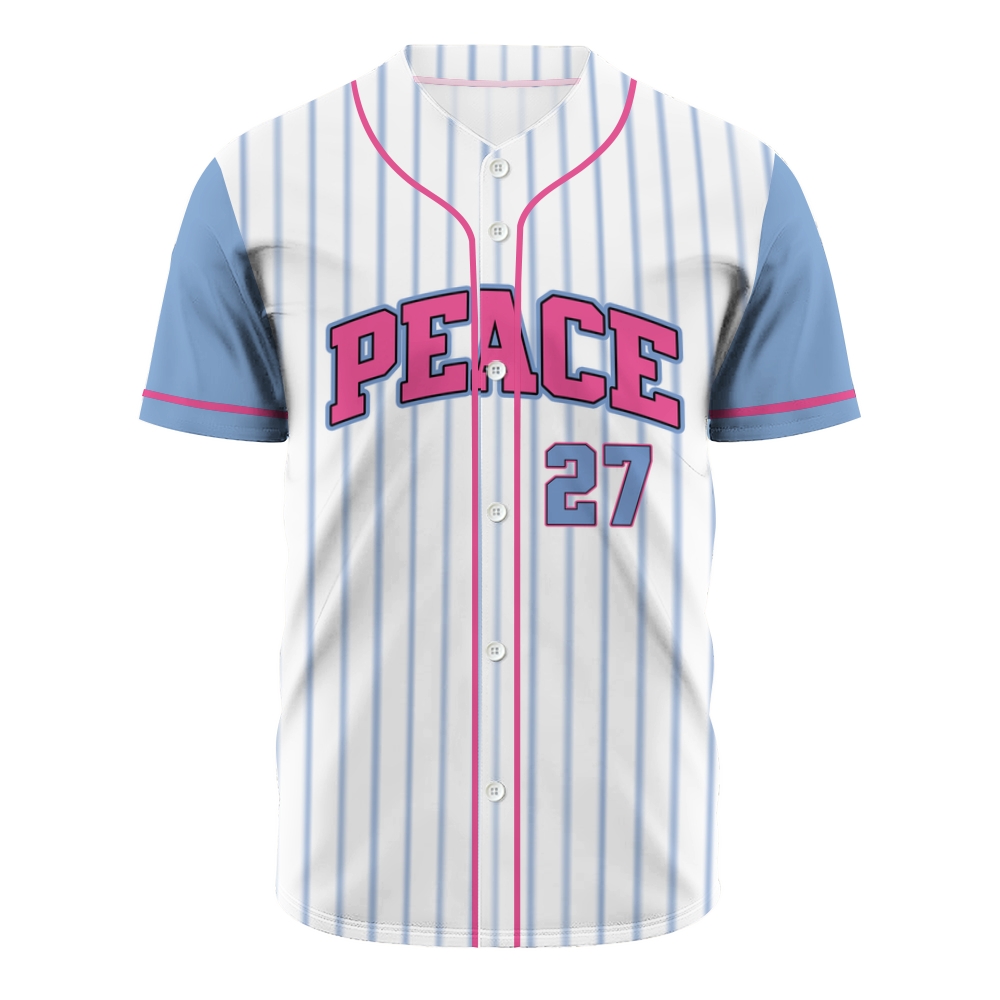 Peace Mesh Baseball Jersey