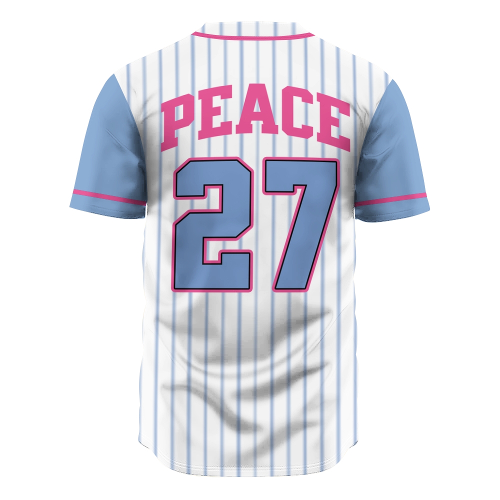 Peace Mesh Baseball Jersey
