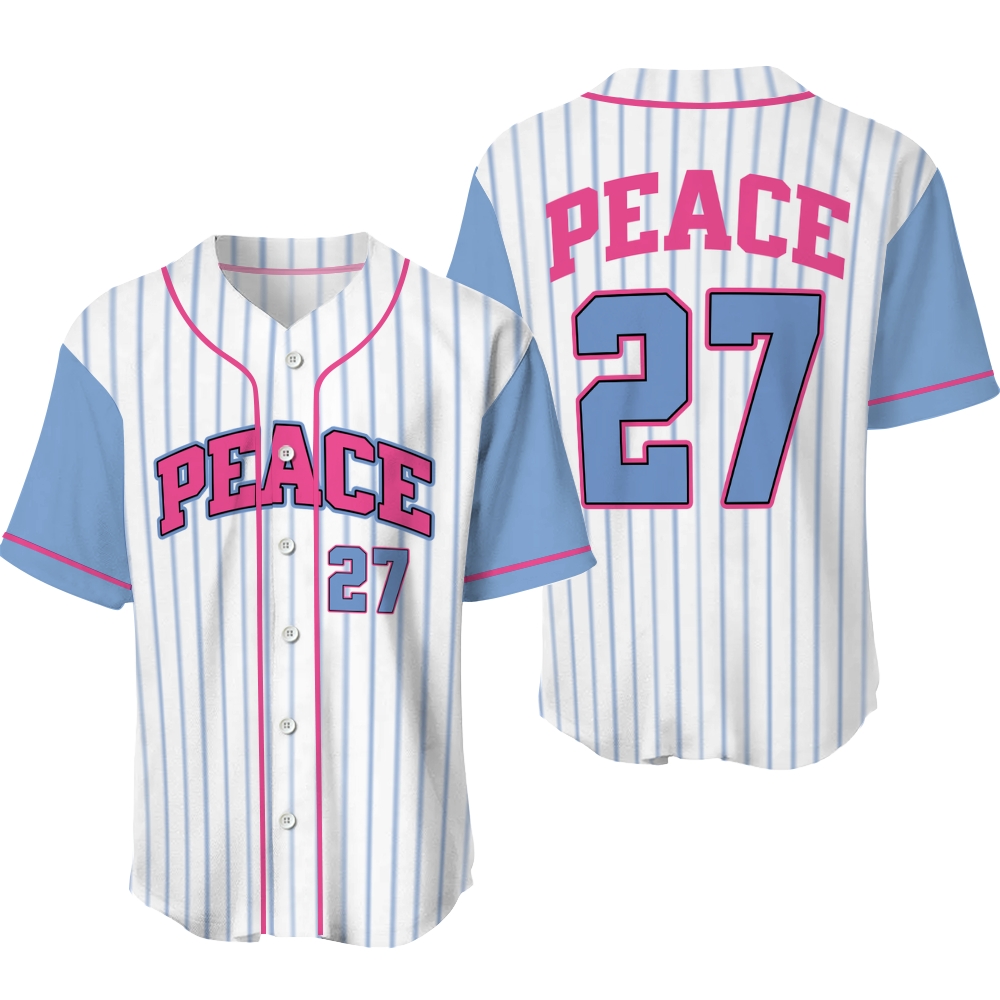 Peace Mesh Baseball Jersey