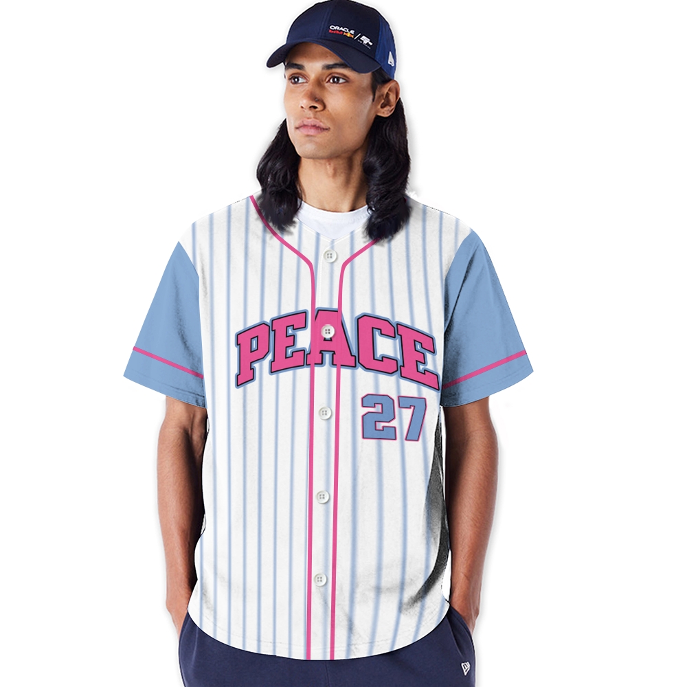 Peace Mesh Baseball Jersey