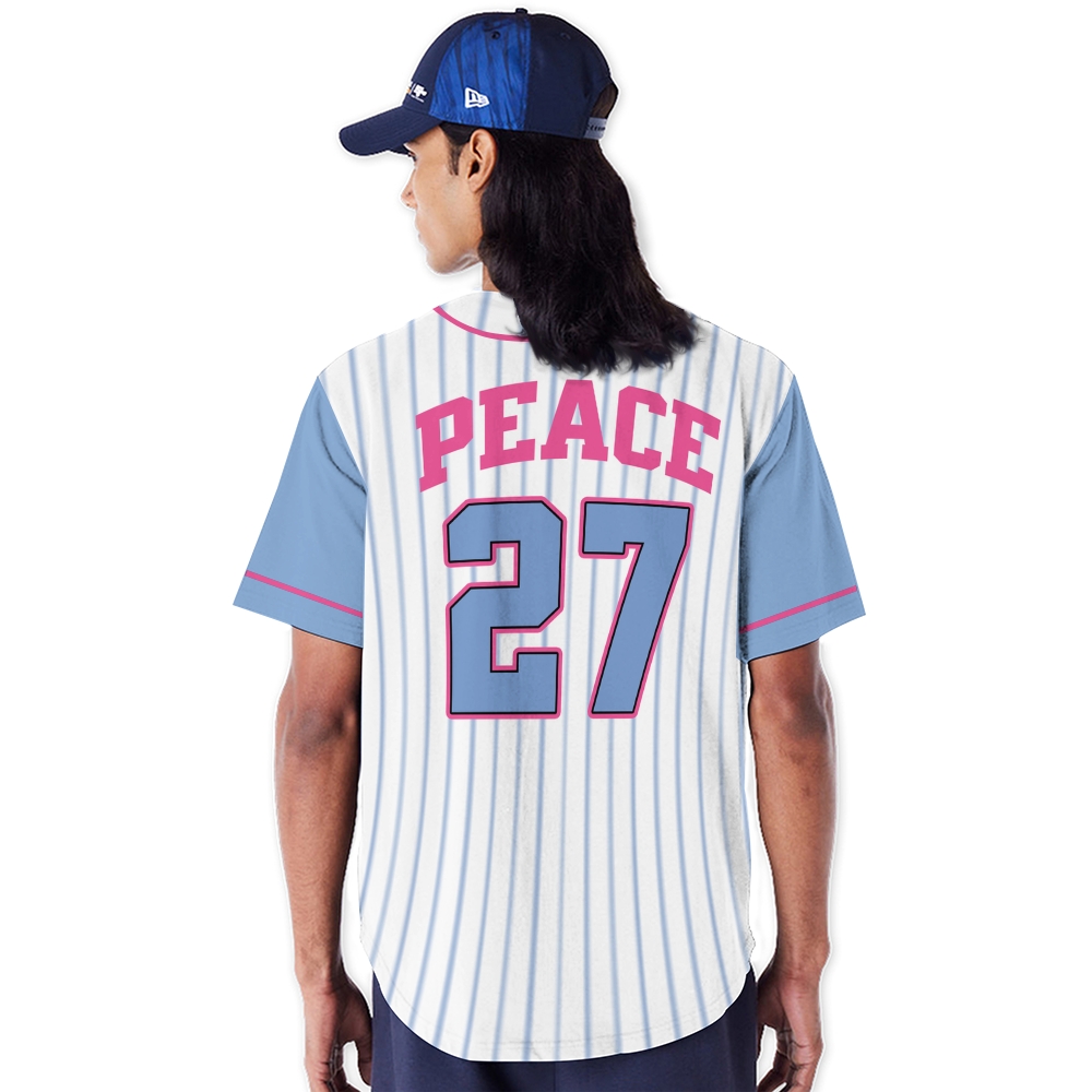 Peace Mesh Baseball Jersey