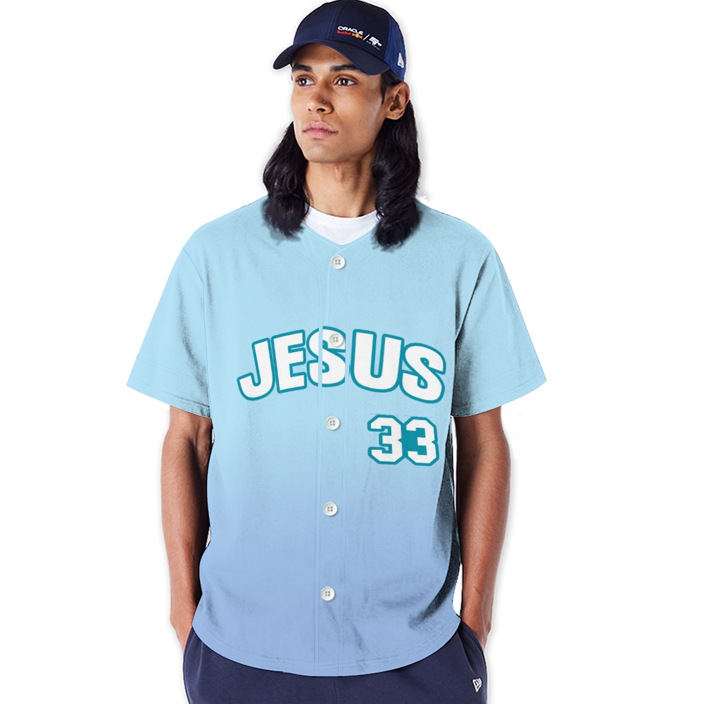 Jesus Mesh Baseball Jersey