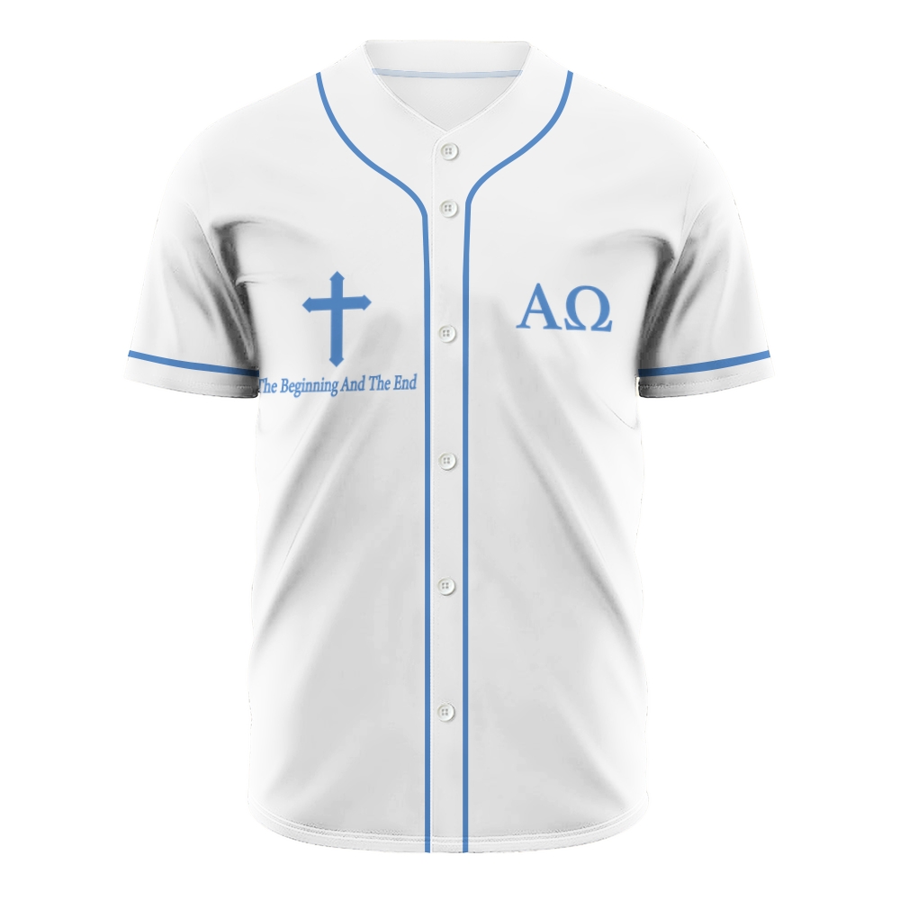Alpha & Omega Mesh Baseball Jersey