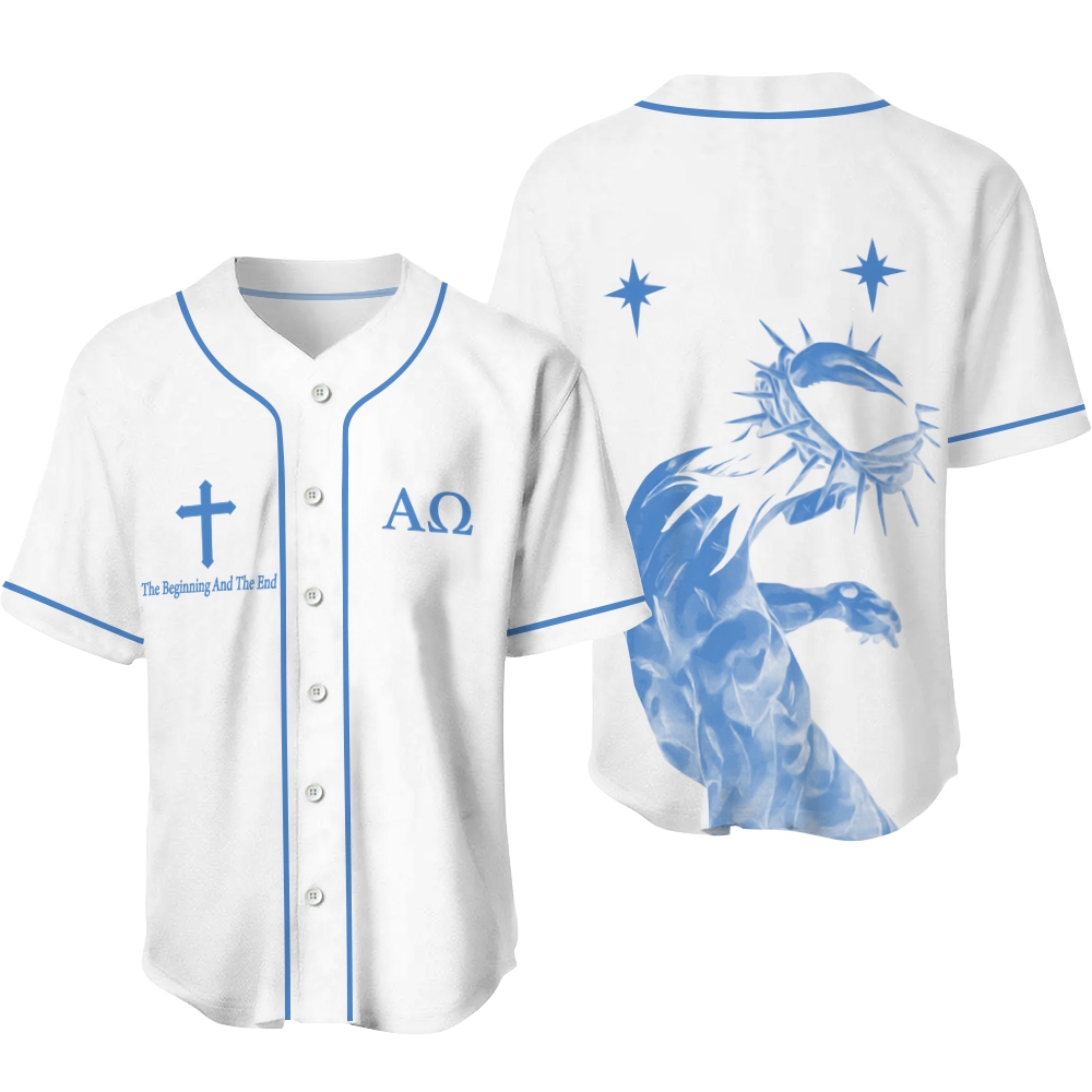 Alpha & Omega Mesh Baseball Jersey