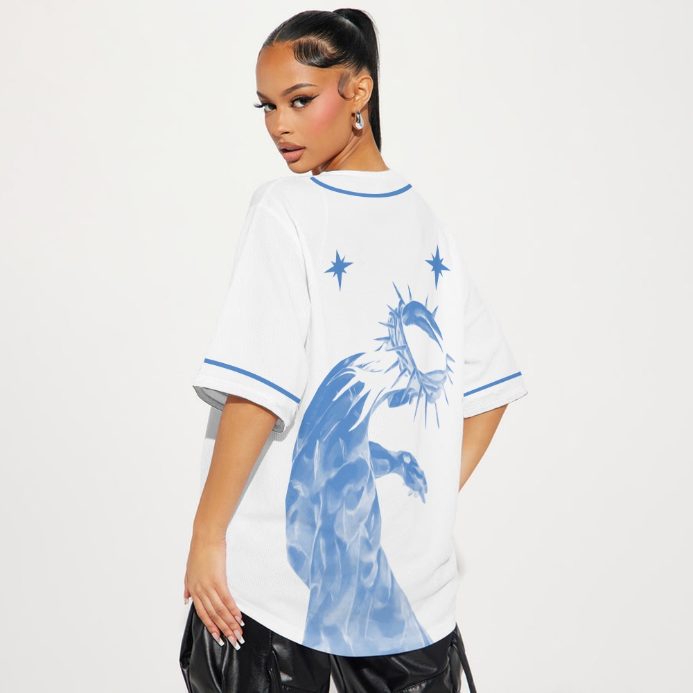 Alpha & Omega Mesh Baseball Jersey