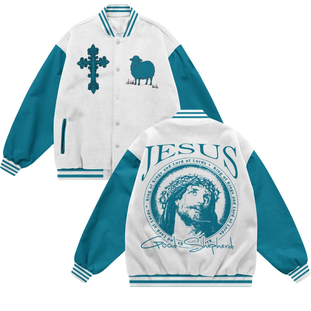 Jesus Baseball Jacket, Christian t shirts, Lovellx – LOVELLX