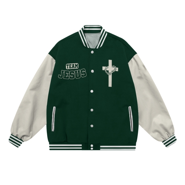 Yeshua Baseball Jacket