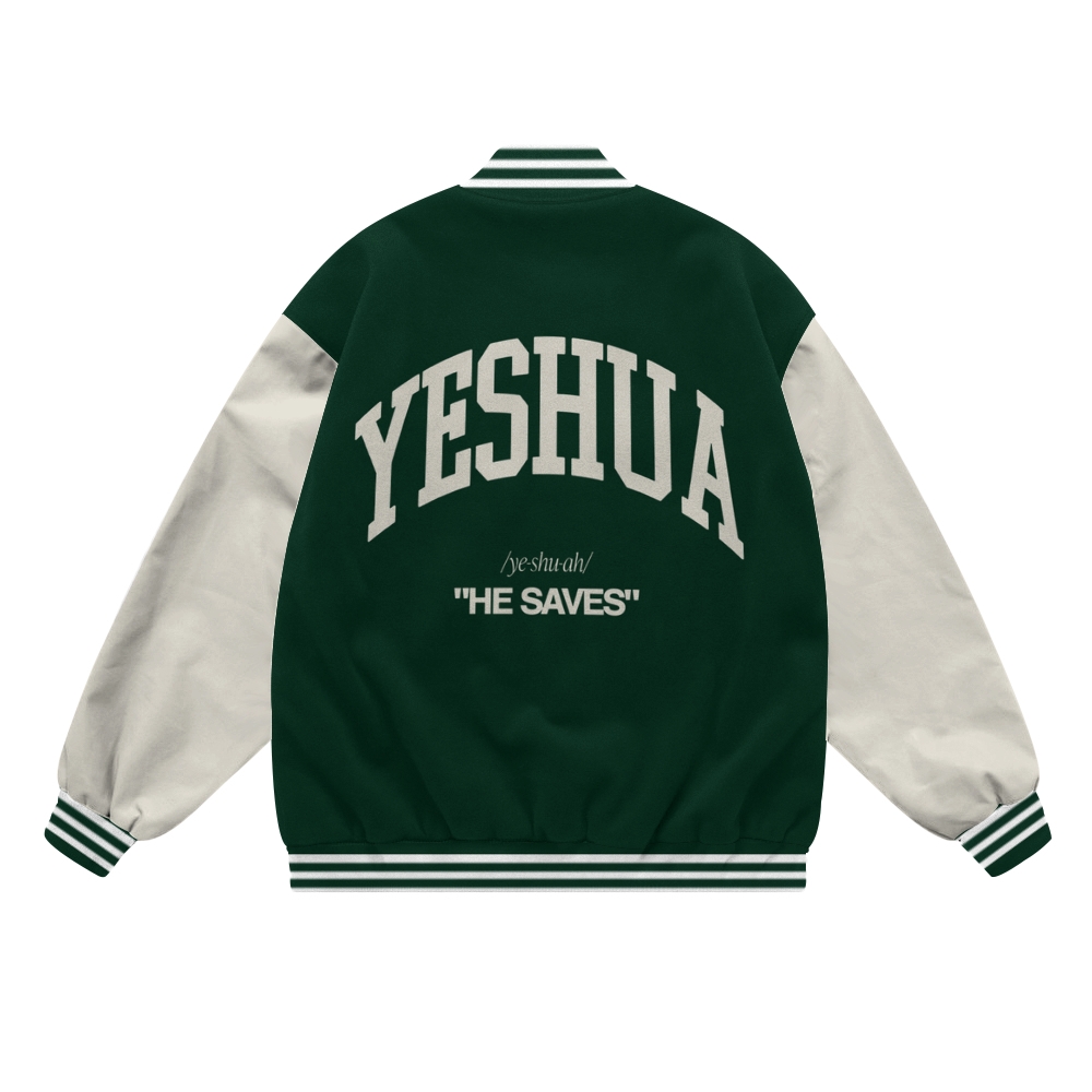 Yeshua Baseball Jacket