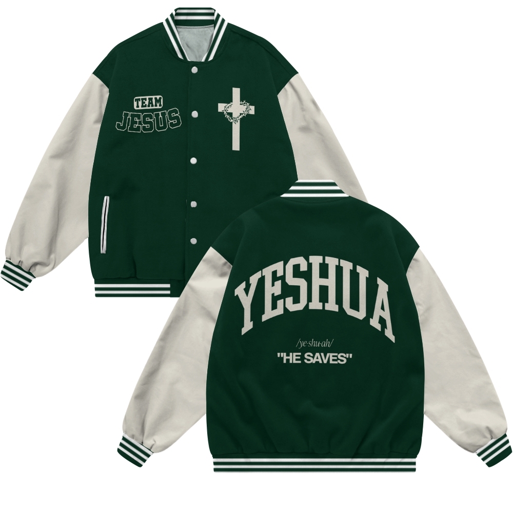 Yeshua Baseball Jacket