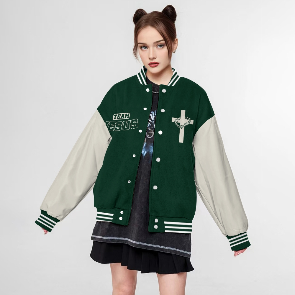 Yeshua Baseball Jacket