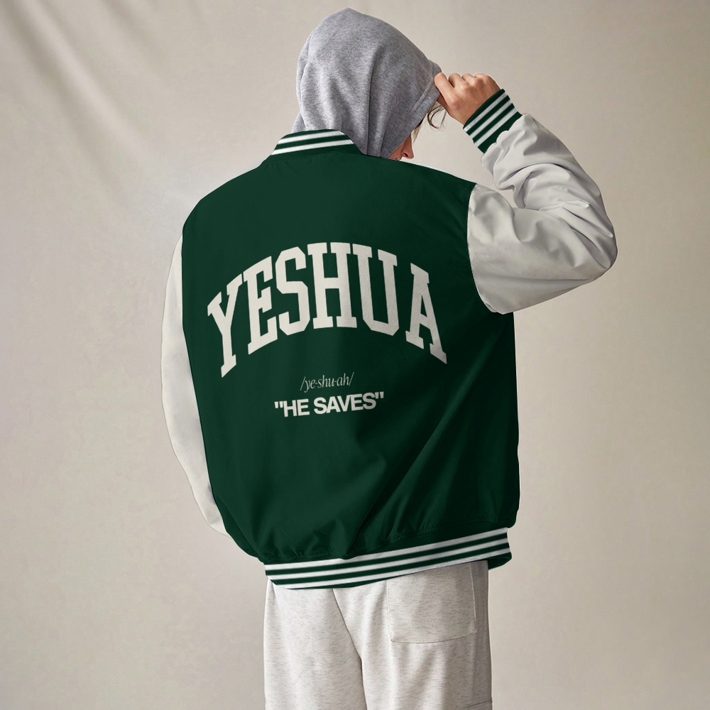 Yeshua Baseball Jacket