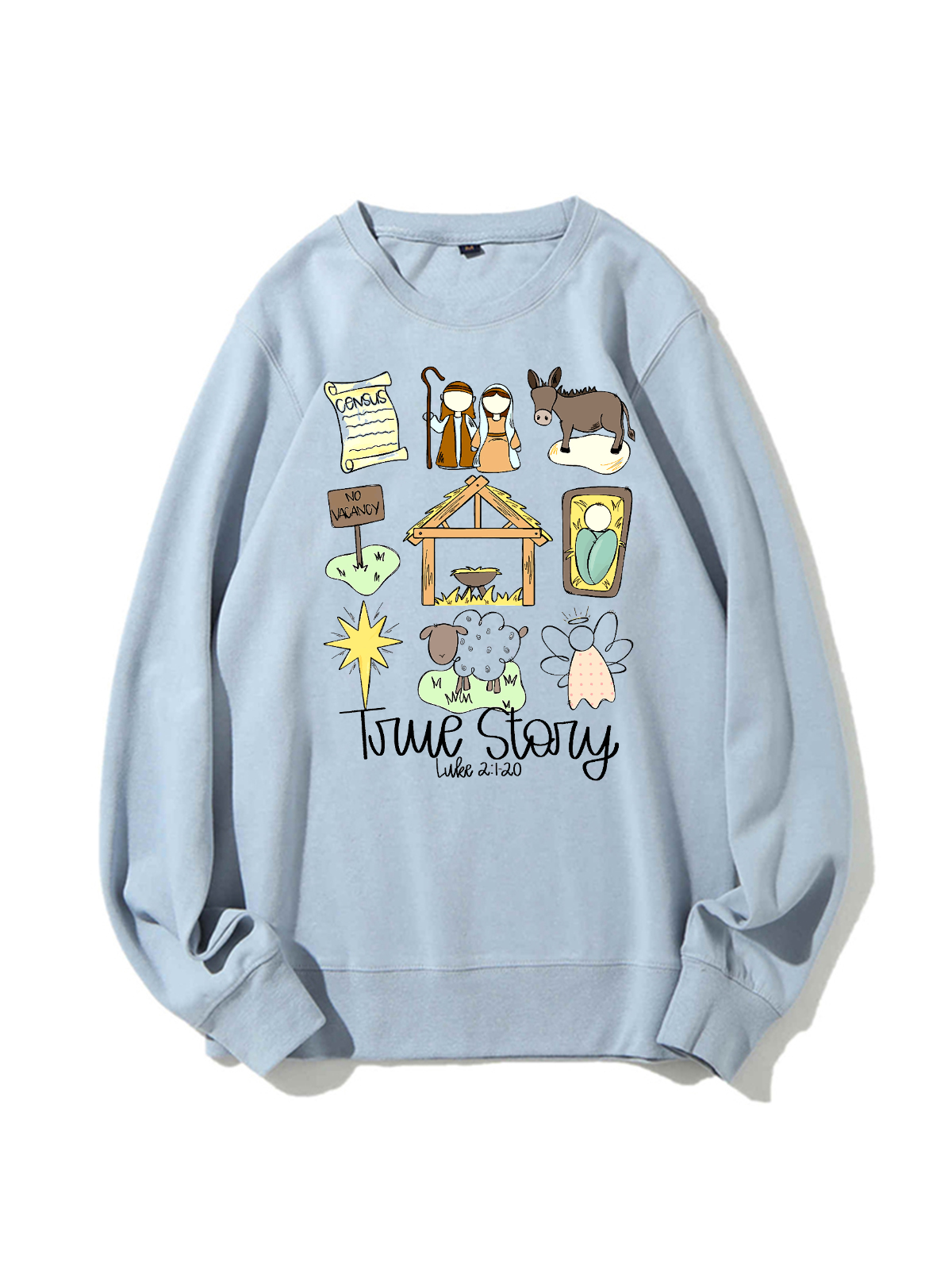 True Story Unisex Cotton Sweatshirt