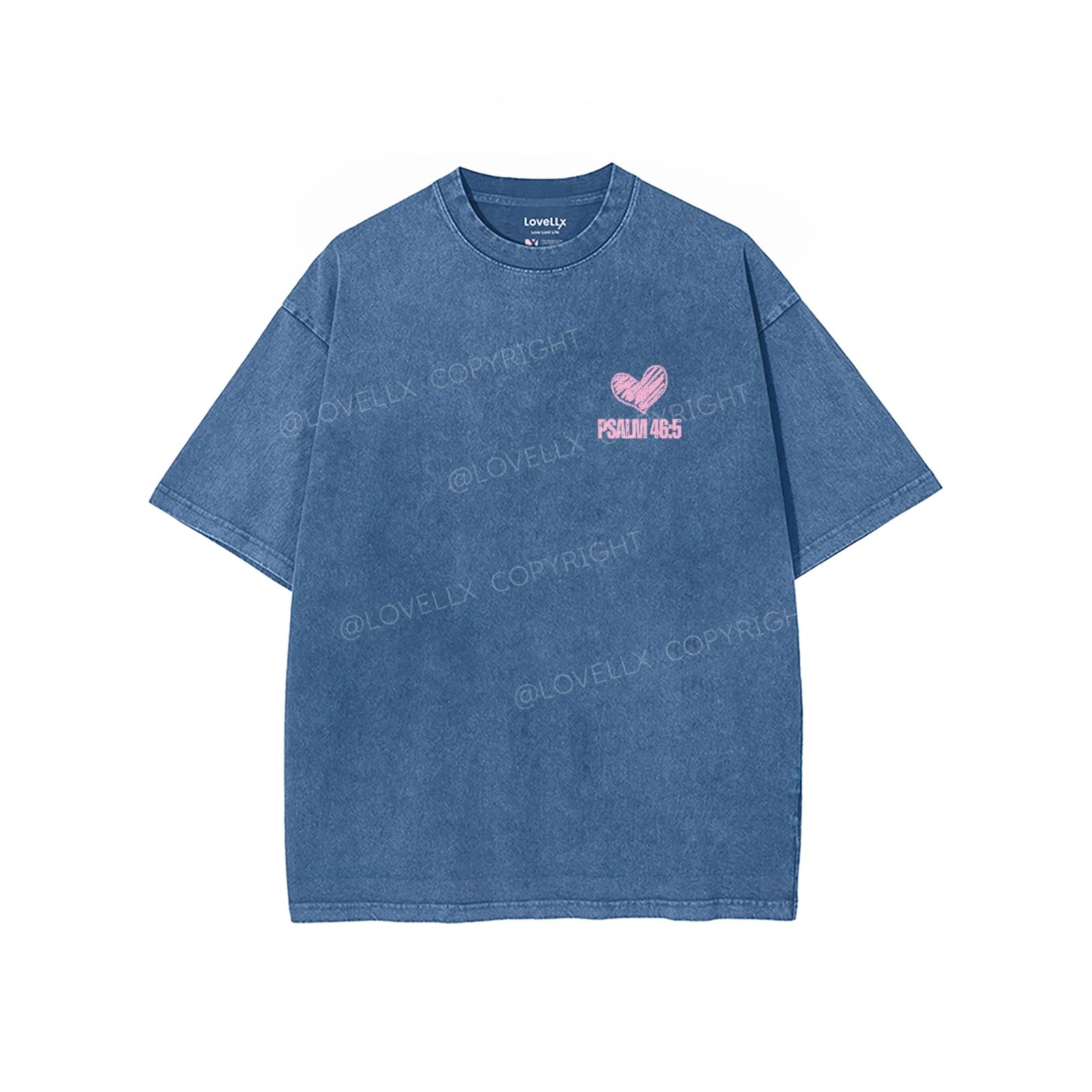 God Is Within Her Unisex Washed T-Shirt