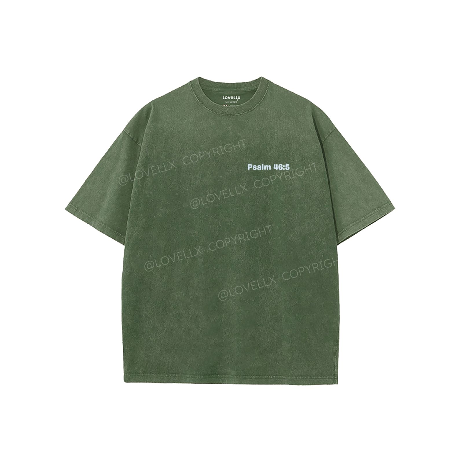 God Is Within Her Unisex Washed T-Shirt