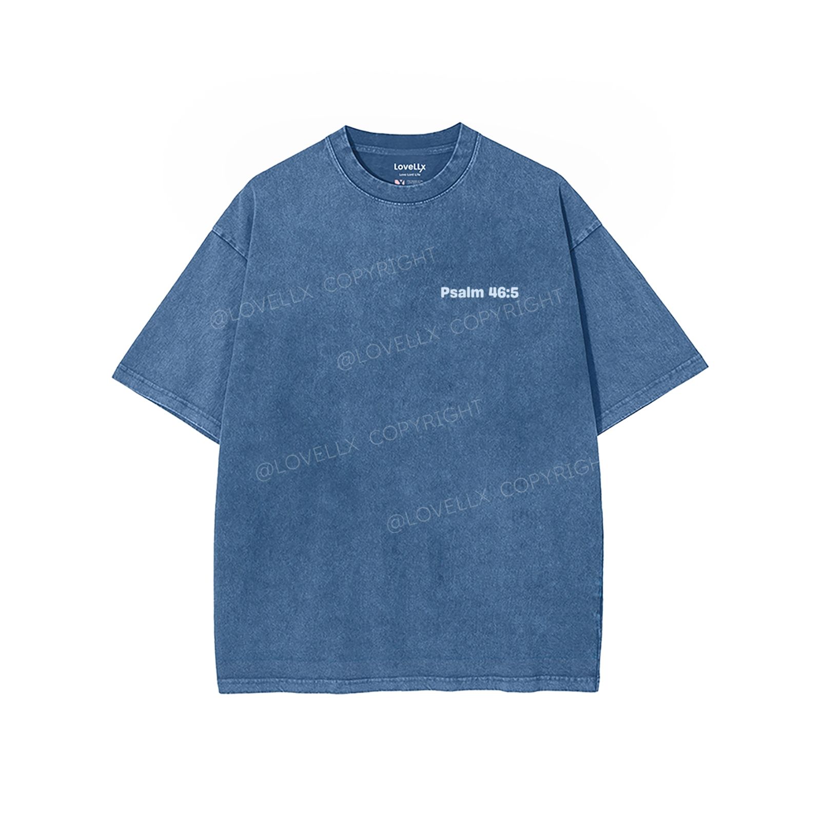 God Is Within Her Unisex Washed T-Shirt