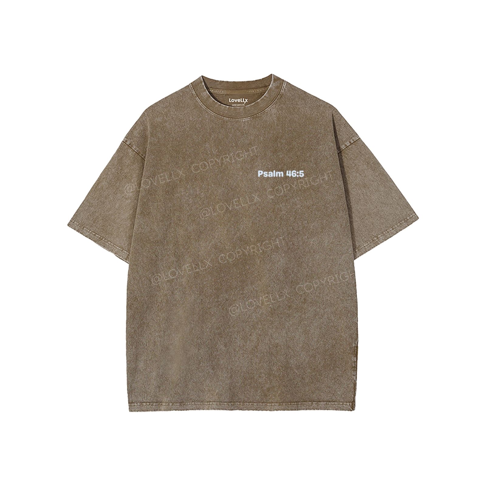 God Is Within Her Unisex Washed T-Shirt