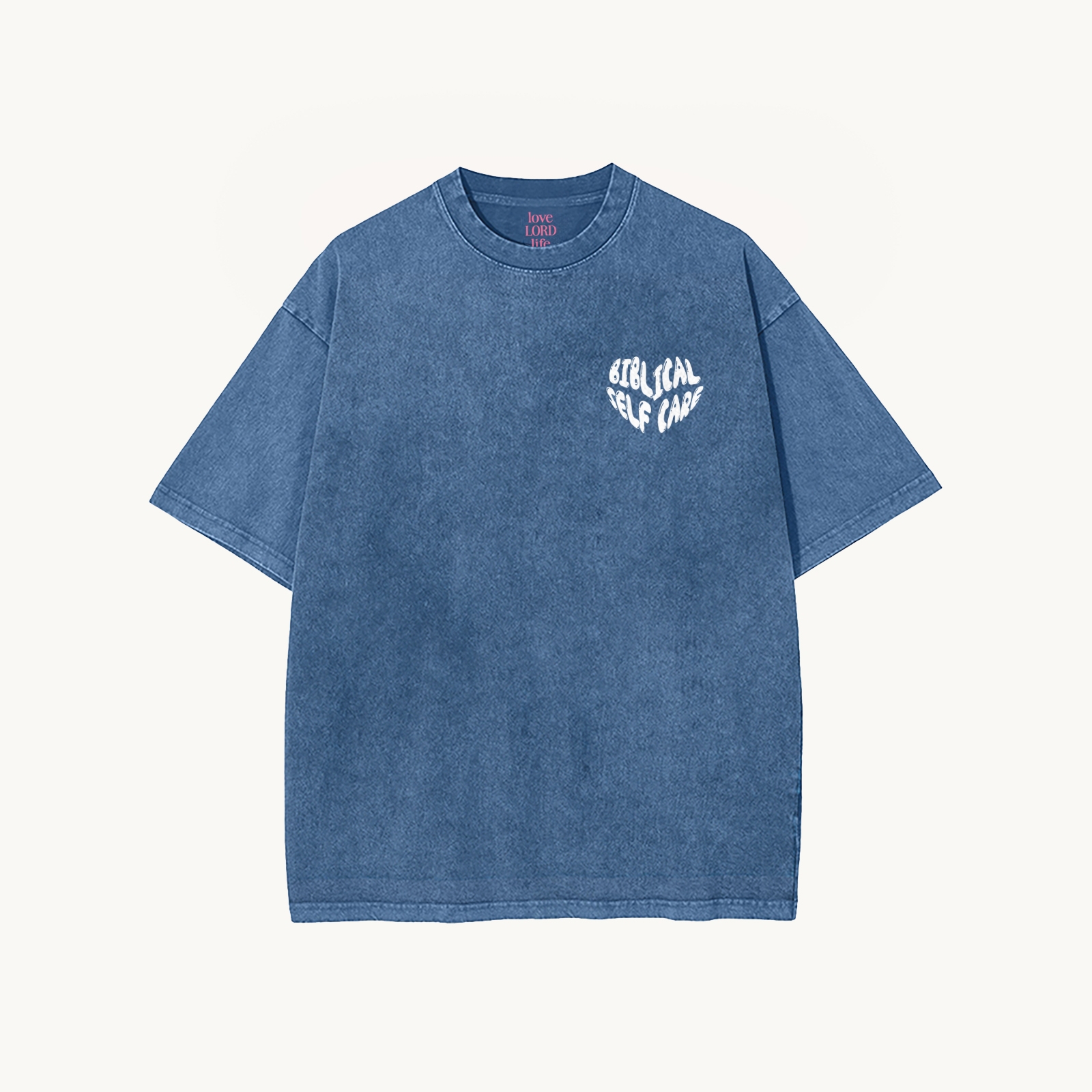 Biblical Self Care  Unisex Washed T-Shirt
