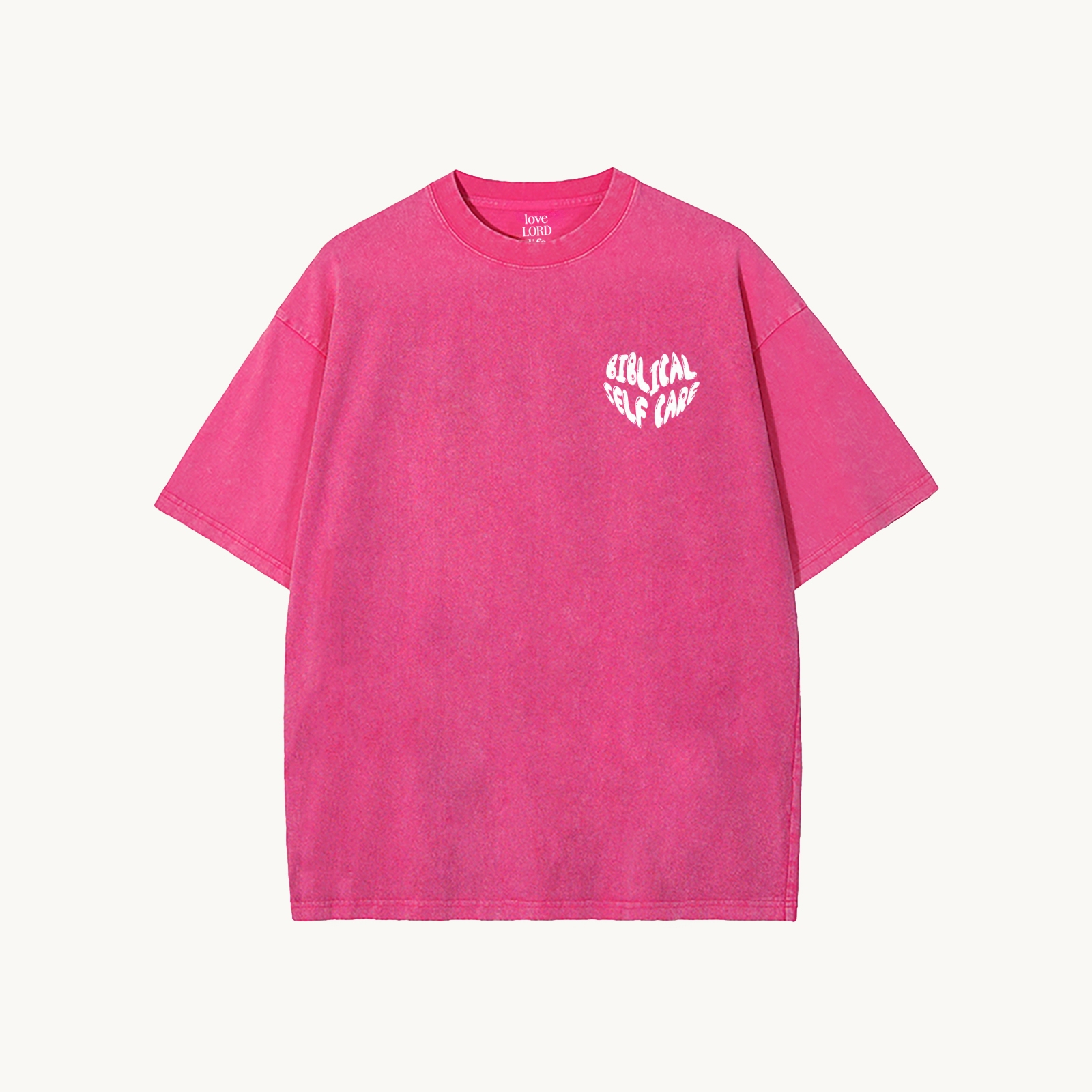 Biblical Self Care  Unisex Washed T-Shirt