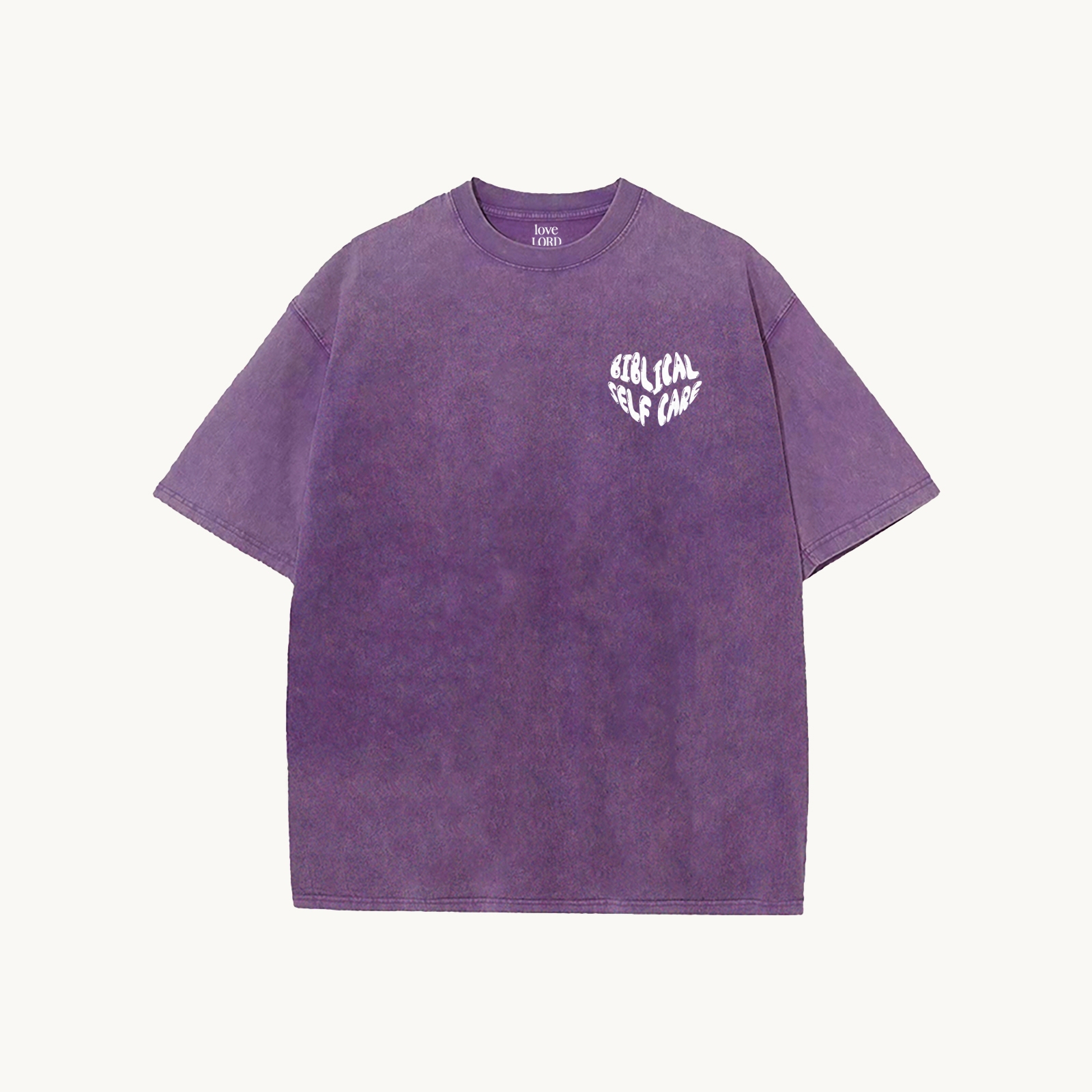 Biblical Self Care  Unisex Washed T-Shirt