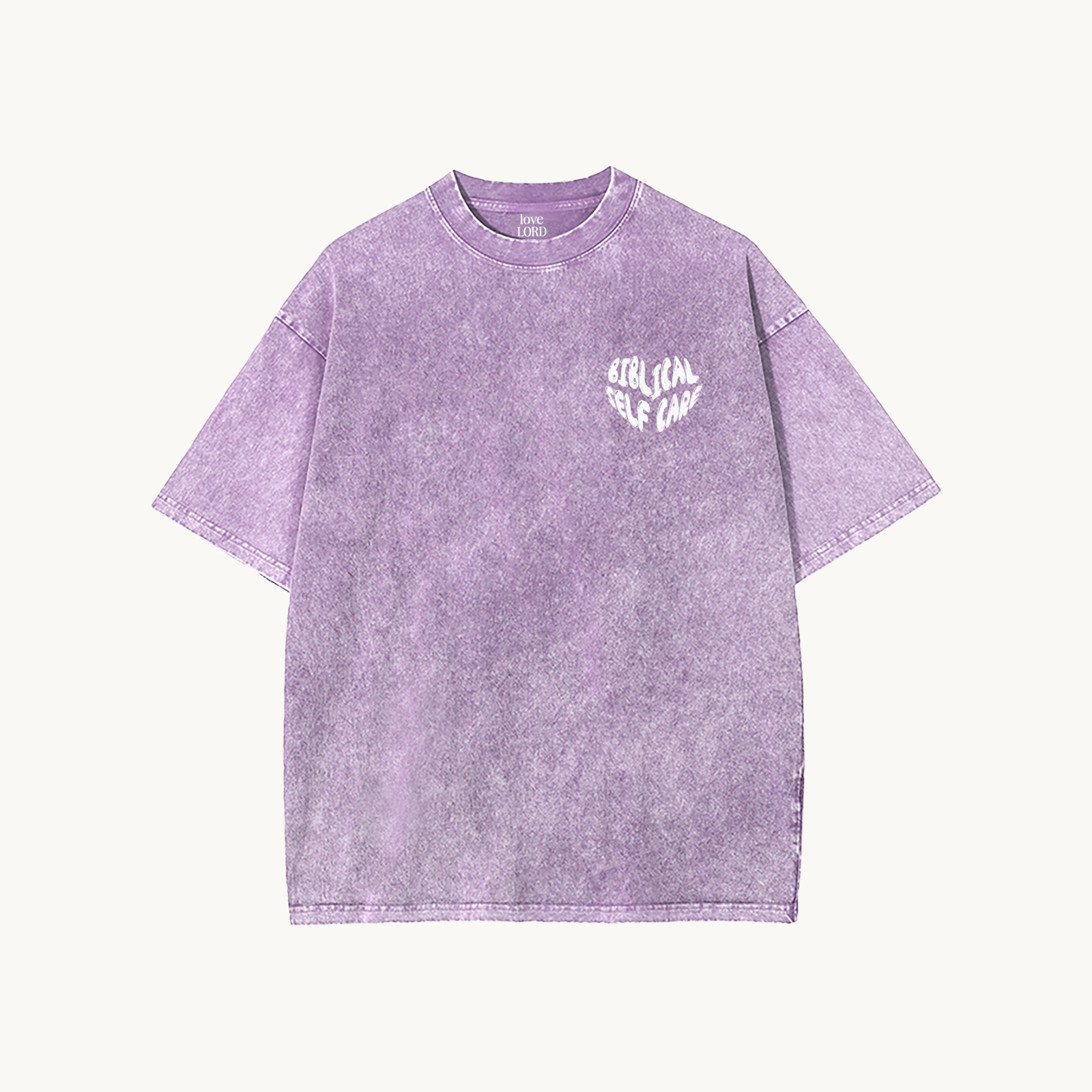 Biblical Self Care  Unisex Washed T-Shirt