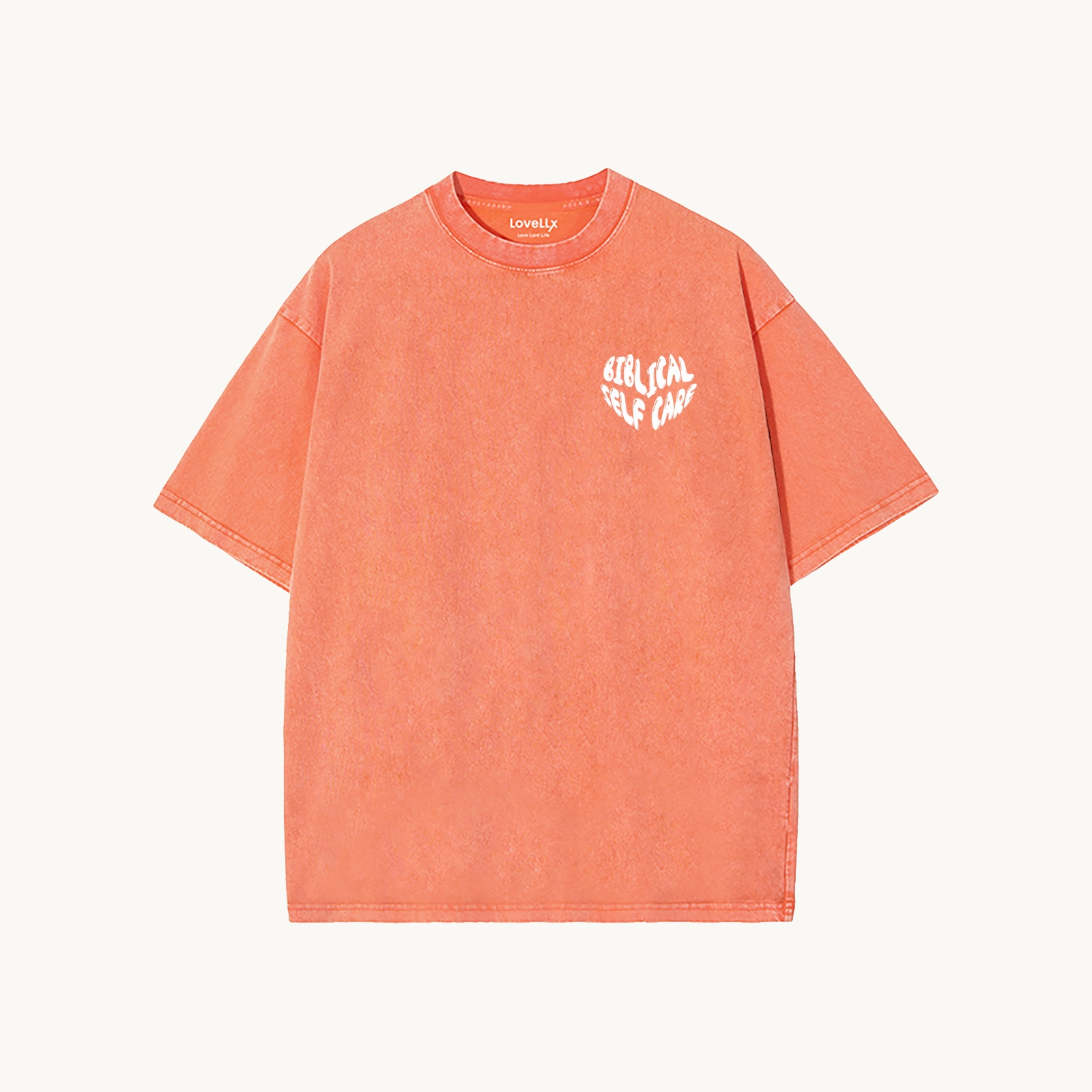 Biblical Self Care  Unisex Washed T-Shirt