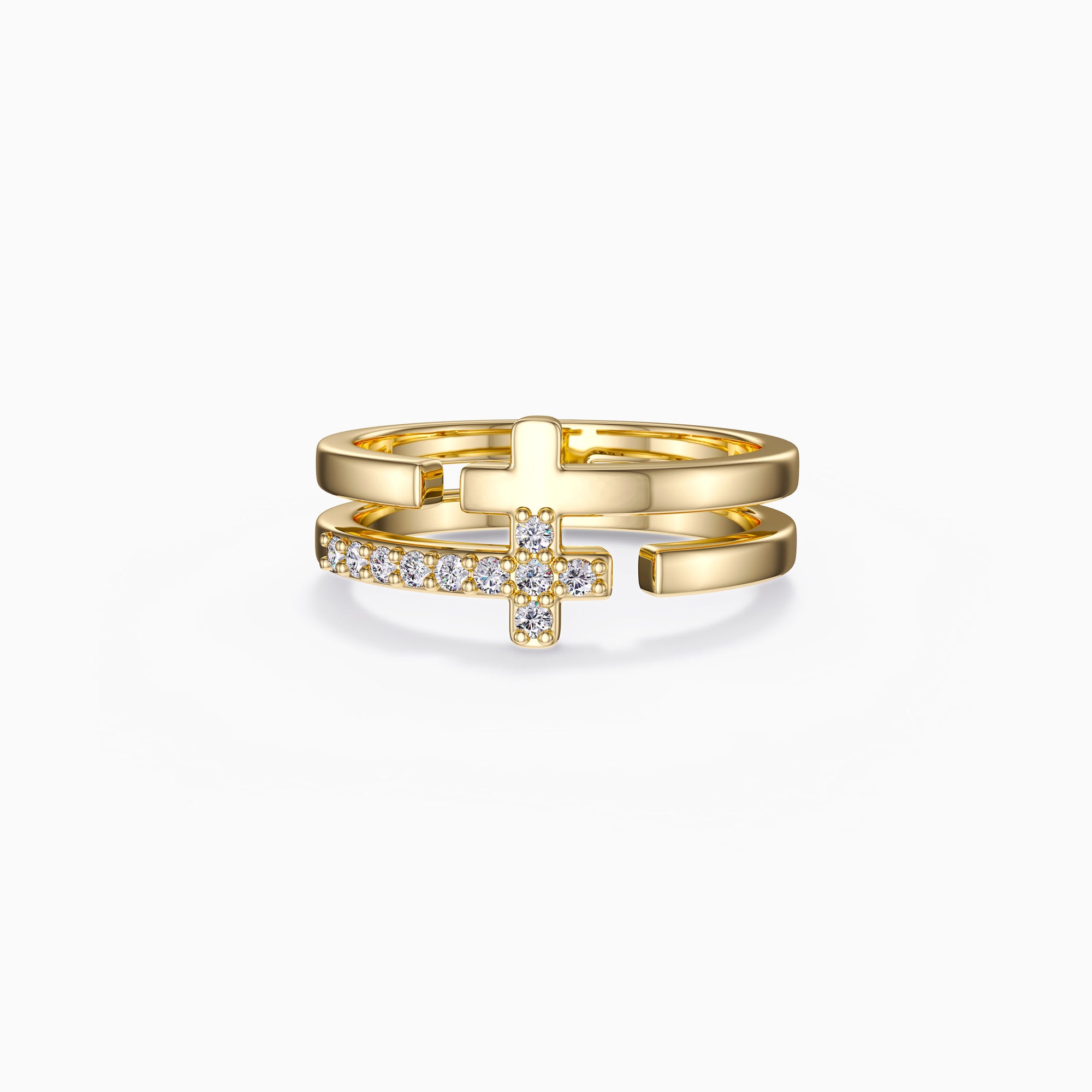 Tiered Cross Ring [PRE-SALE]