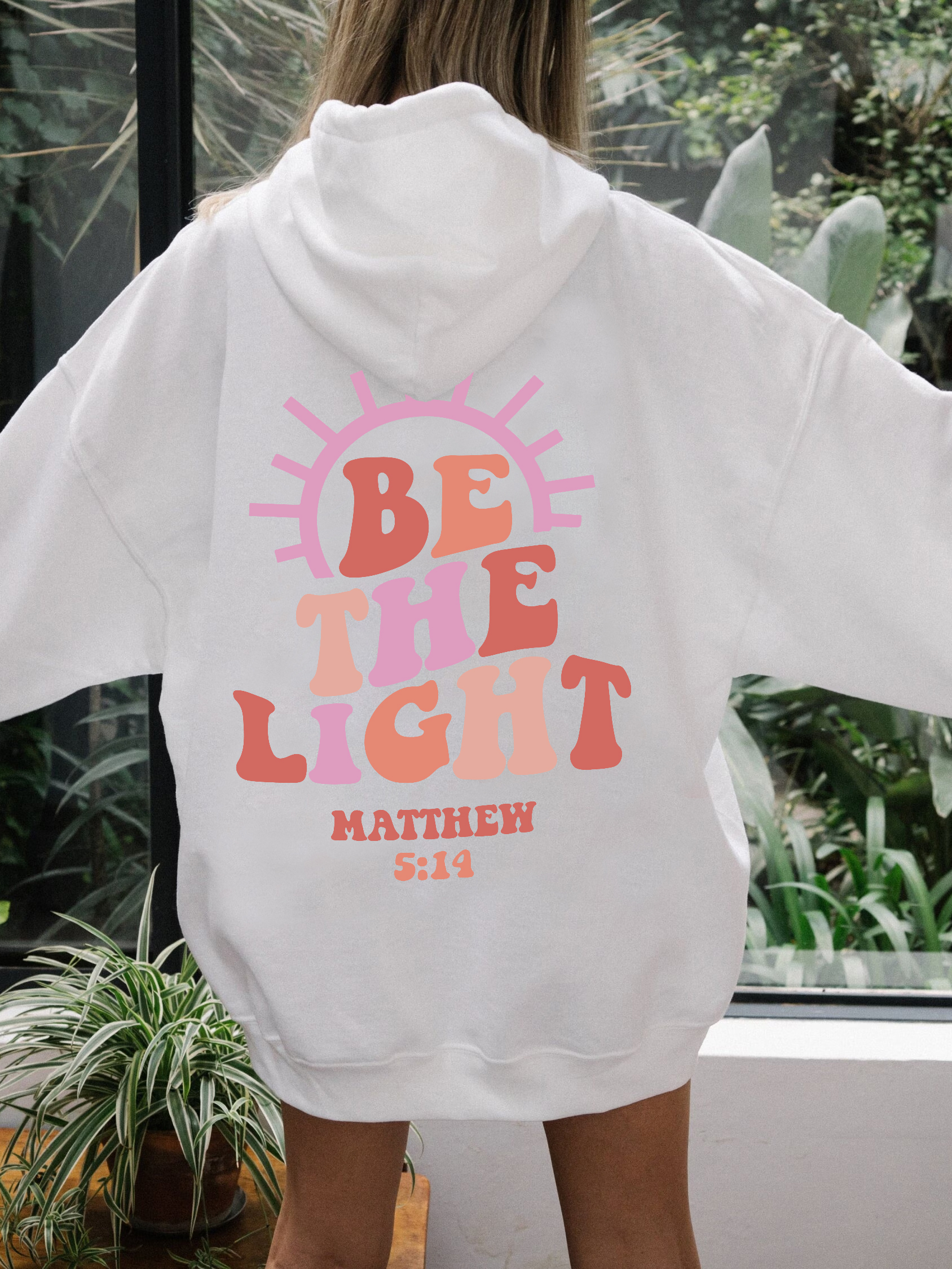 Be the light hoodie best sale